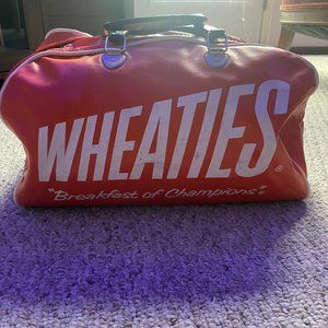 VINTAGE Wheaties 60's gym bag limited edition